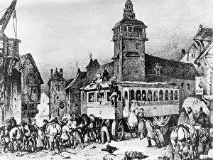 Stagecoach: Mail van, 1830
