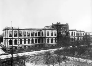 Hoechst: Main administration building of the Hoechst am Main factor