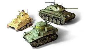 Tracked: The main allied light tanks during WWII: The British