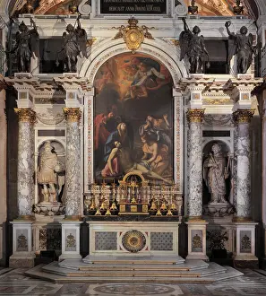 Trinite: Main altar, Chapel of the Trinity, Chateau de