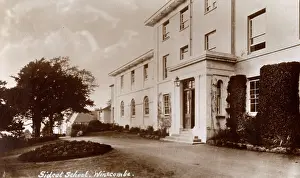 Sidcot: Main building of Sidcot School, Somerset