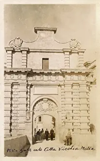 Citta: The Main Gate into Mdina, Malta