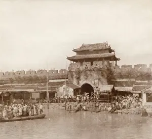 Nanking: One of the main gates of Nanking, China