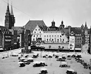 Sebald: Main Market in Nuremberg, 1902