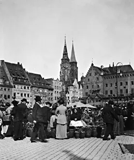 Sebald: Main Market in Nuremberg, 1931
