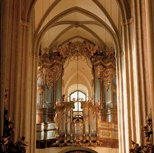 Zwettl: Main organ at the western gallery
