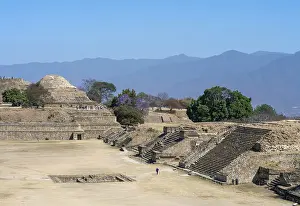 Plaza: Main Plaza, Monte Alban, Oaxaca, Mexico