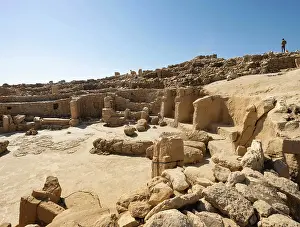 Karahan: Main square, Karahan Tepe, Sanliurfa, Turkey