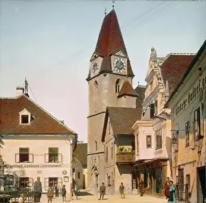 Hometown: Main square in Krieglach