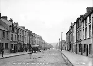 Buncrana: Main Street, Buncrana, from West
