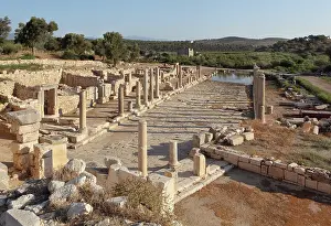 Lycia: Main street, connecting the inner harbour to the