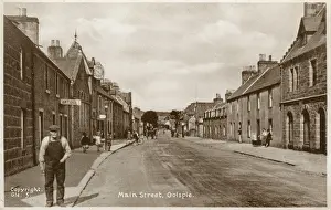 Tom Gillmor: Main Street, Golspie, Sutherland, Highland, Scotland