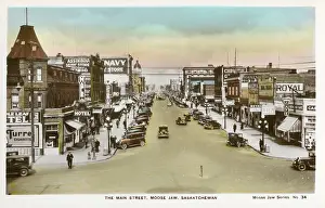 Saskatchewan: The Main Street, Moose Jaw, Saskatchewan, Canada