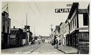 Goldrush: Main Street, Wrangell, Alaska, USA