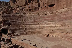 Nabatean: Main Theatre, Petra, Jordan