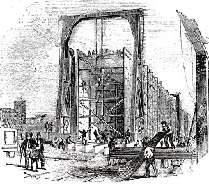 Caernarvon: Four main tubes on the Caernarvon shore of the