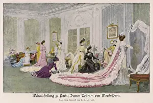 Flounce: Maison Worth, Paris