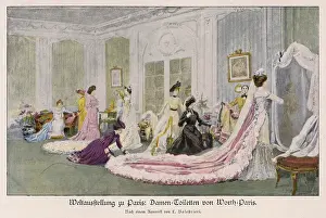 Flounce: Maison Worth, Paris