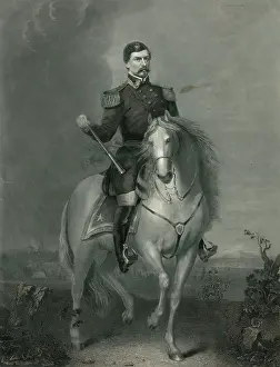Mclellan: Maj. Gen. B. M'Clellan, commanding United States Army