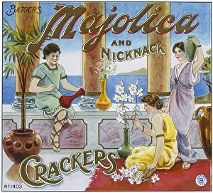 Majolica: Majolica and Nick Nack crackers