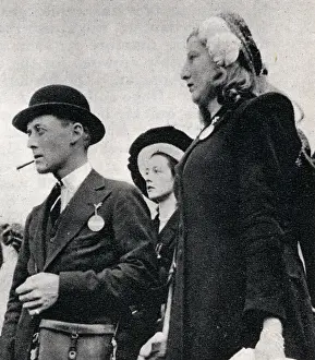 Leger: Major E Harris St. John at the St. Leger