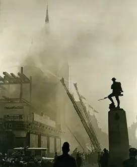 Contractors: Major fire at Prudential Assurance Building, High Holborn