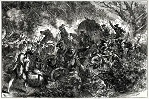 1755: Major General Braddock's force attacked, 1755