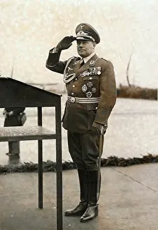 Schleissheim: Major General Ernst Udet, head of the technical office