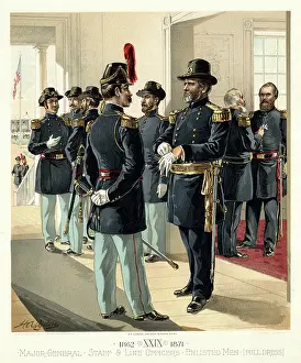 Ogden: Major-General, Staff, Line Officers, Enlisted Men, Full Dres