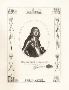 Roundhead: Major Genl. Harrison, executed at Charing Cross 1660