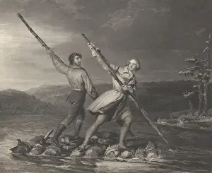 Allegheny: Major George Washington and frontiersman Christopher