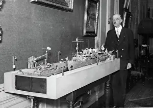 Electronically: Major Kipling keeps himself busy with