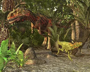 Fern: Majungasaurus and Masiakasaurus of late Cretaceous