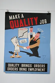Reliability: Make a quality job - poster