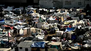 Shanty: Make shift shelters in downtown Port Au ?