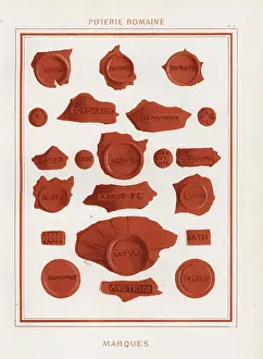 Ancienne: Makers marks on Roman pottery