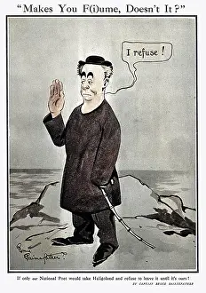 Robey: Makes you F(i)ume, doesn't it? by Bruce Bairnsfather