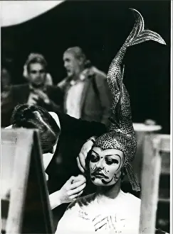 Examiners: Makeup artists examination, Nuremberg Opera, Germany