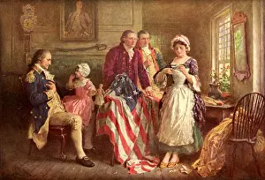 Nationalistic: Making of American Flag