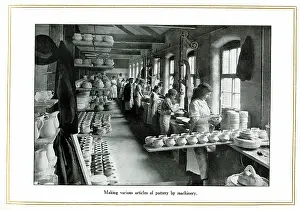 Articles: Making articles of pottery by machinery, Alfred Meakin