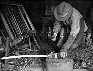Besom: MAKING BESOM BROOMS