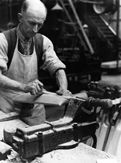 Accrington: MAKING CRICKET BATS