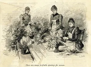 Florist: MAKING FLORAL DISPLAYS
