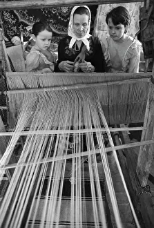 Lyuba: Making homespun carpet