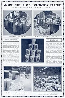 Glazing: Making the King's Coronation Beakers 1911