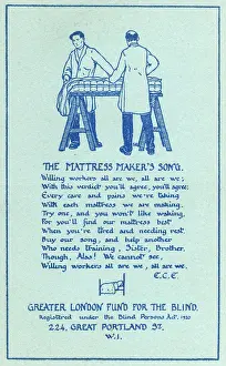 Impaired: Making Mattresses - Blind Workers, London