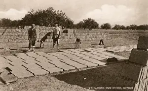 Brickmaking: Making Mud Bricks, Cyprus