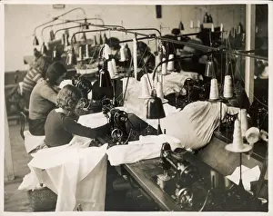 Machining: MAKING PARACHUTES 1933