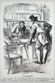 Pills: Making up a perscription, 1874