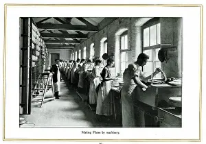 Meakin: Making plates by machinery, Alfred Meakin